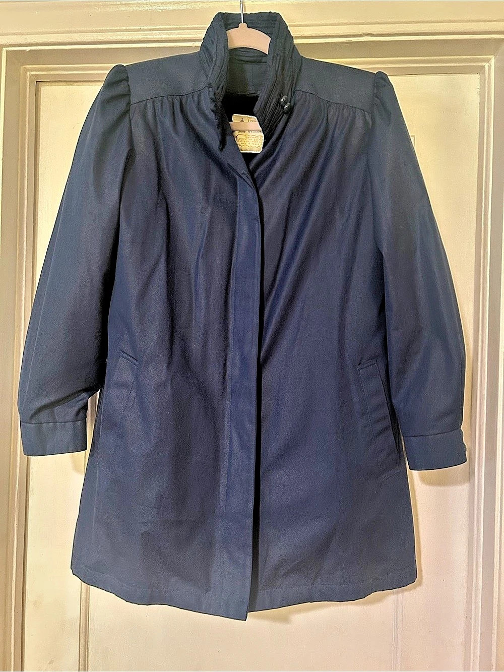 London Fog Women's Nylon Coat Blue Size 6 With removable inner liner